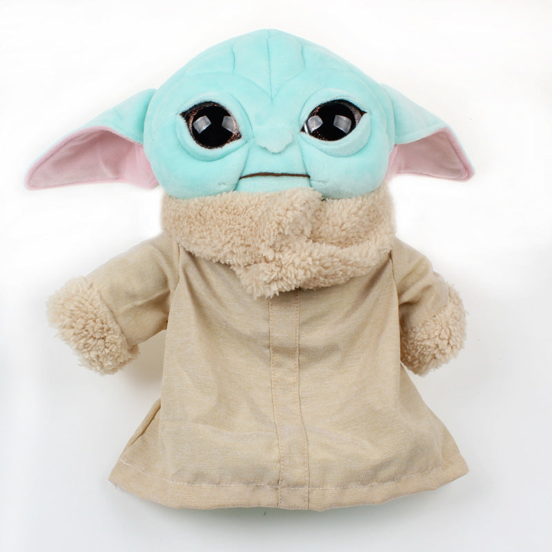 Cute “Green Alien” Plush Toy (Round 8" Character Pillow)