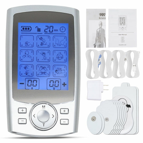 TENS Unit Muscle Stimulator – 36 Modes, Dual Channel | Advanced Pain Relief & Muscle Recovery