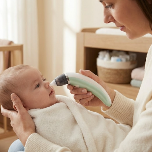 Rechargeable Electric Baby Nasal Aspirator (Gentle Suction)