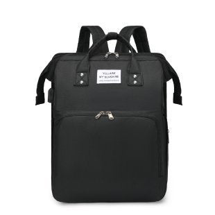 Foldable Diaper Backpack with Portable Baby Bed