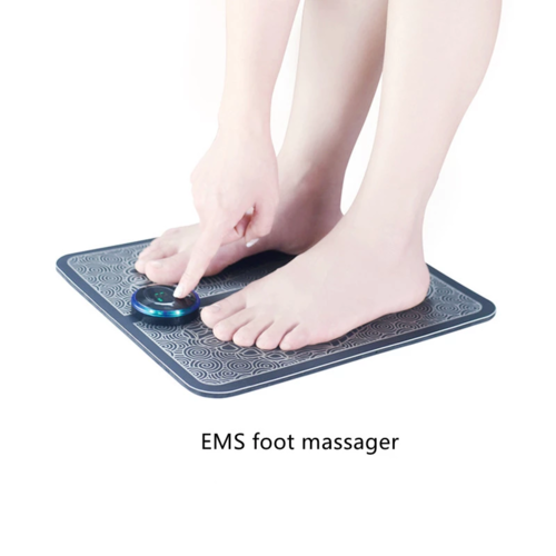 Electric EMS Foot Massager Pad – Foot & Leg Muscle Stimulator for Complete Relaxation