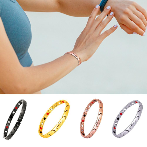 Magnetic Wellness Bracelet – Elegant Design with Wellness-Inspired Elements